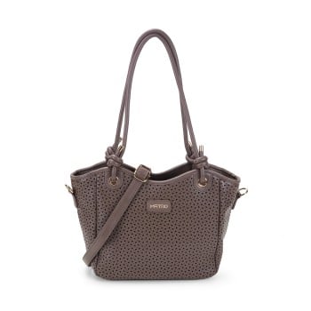 Metro Women Grey Satchel Bag(SKU: 66-662-14-10)