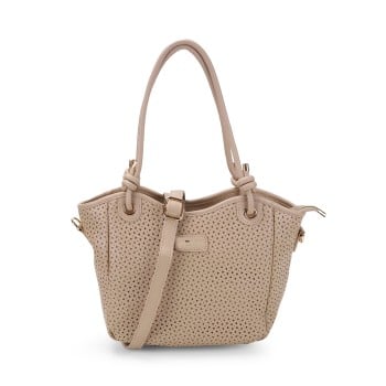 Metro Women Beige Satchel Bag(SKU: 66-662-20-10)