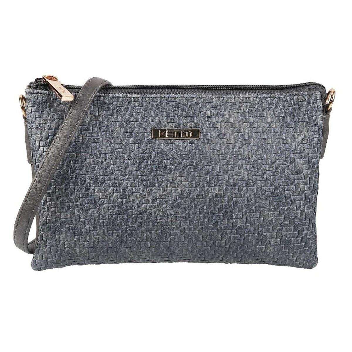 Mochi Women Grey Zip Top Sling Bag 667354  Amazonin Shoes  Handbags