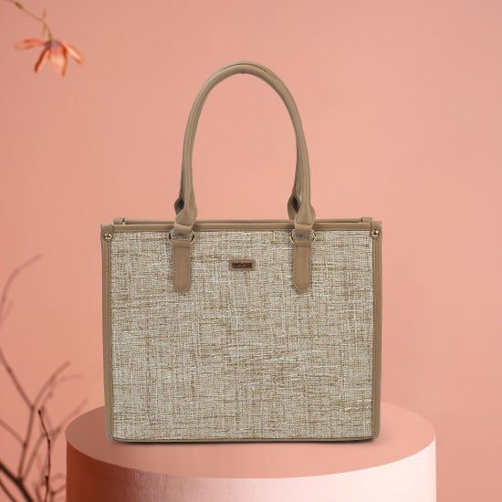 Women Beige Shoulder Bag