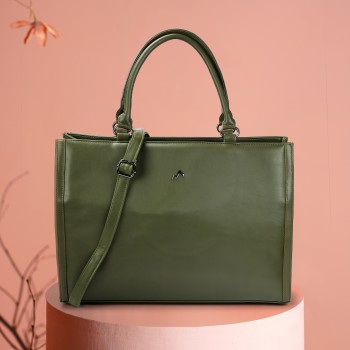 Metro Women Green Satchel Bag(SKU: 66-719-21-10)