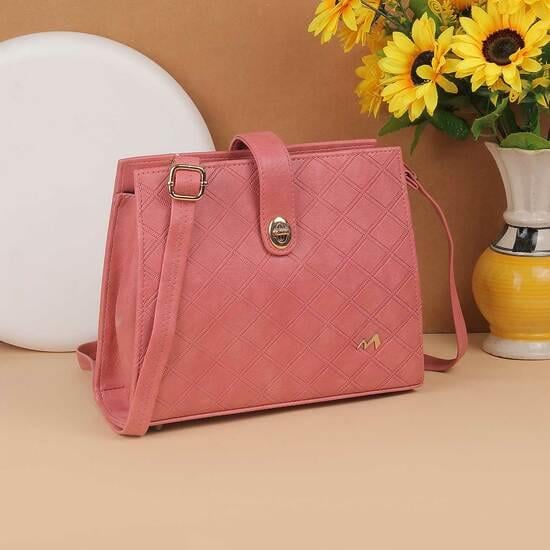 Women Pink Sling Bag