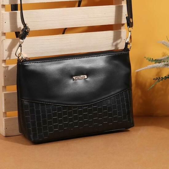 Women Black Sling Bag