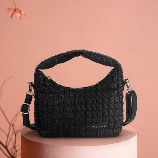 Women Black Hobo Bag