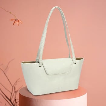 Metro Women White Shoulder Bag(SKU: 66-735-16-10)