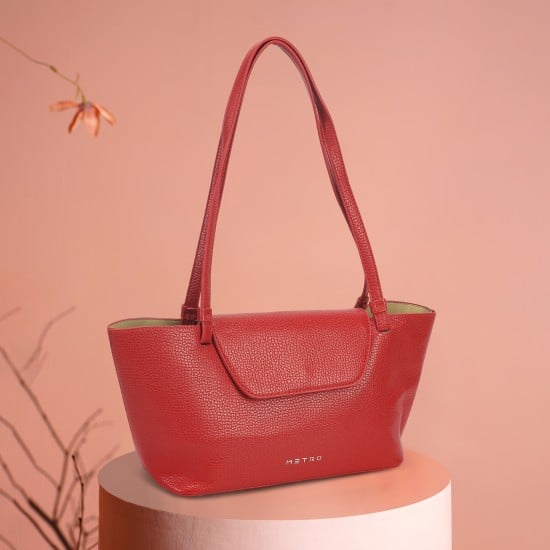 Women Red Shoulder Bag