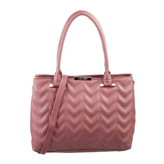 Women Peach Satchel Bag