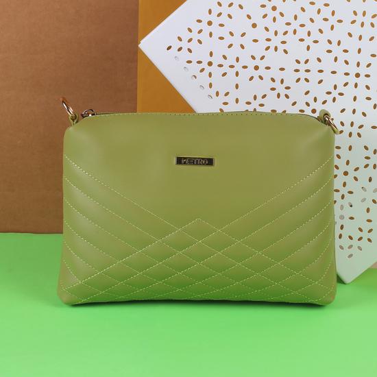 Women Green Sling Bag