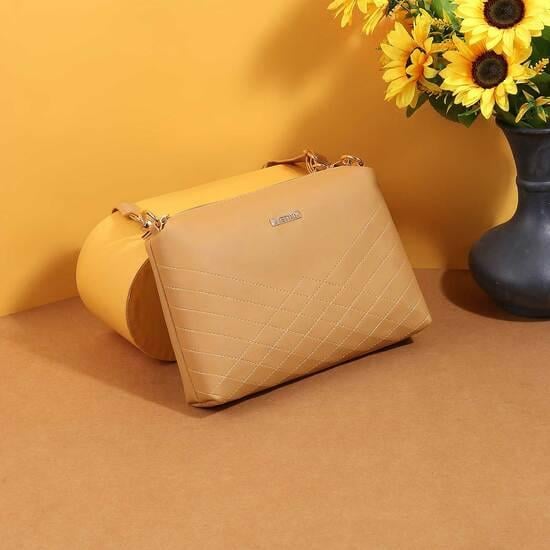 Women Yellow Sling Bag