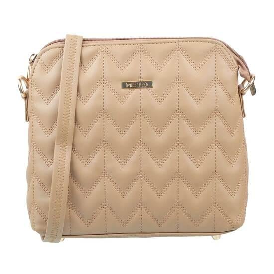 Women Beige Sling Bag