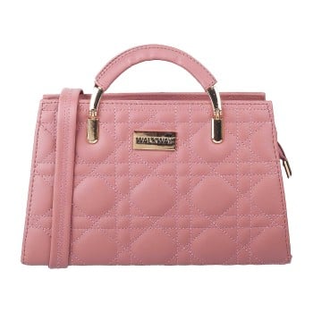 Walkway Women Peach Satchel Bag(SKU: 66-7408-80-10)