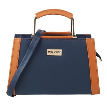 Walkway Women Blue-navy Satchel Bag(SKU: 66-7409-17-10)