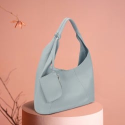 Women Blue Hobo Bag
