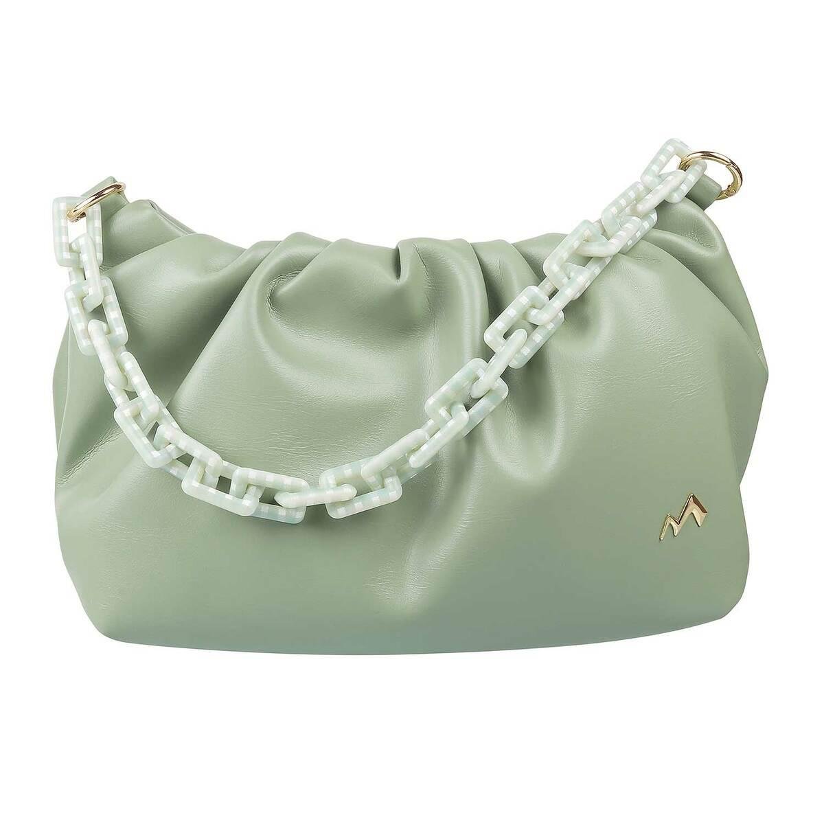 Buy Green Polyurethane Ladies Purse L for Women Online at AND India |  8905724148750