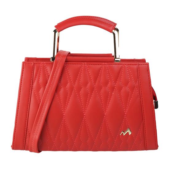 Red Women Satchel Bag