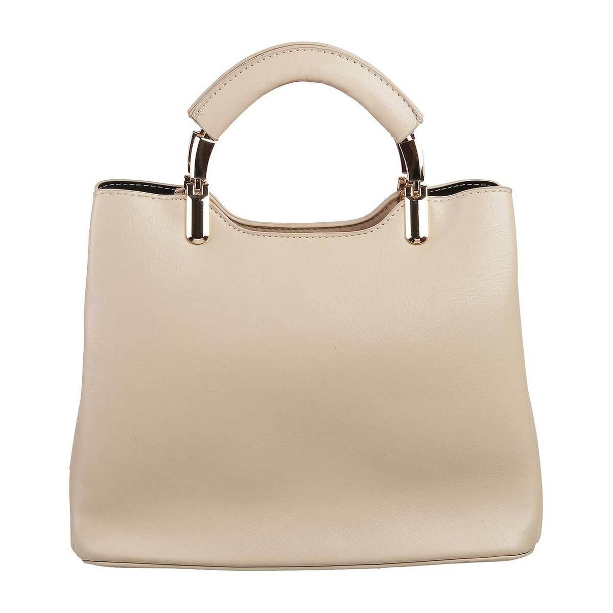 Buy Baggit Beige Small Satchel Handbag at Best Price @ Tata CLiQ