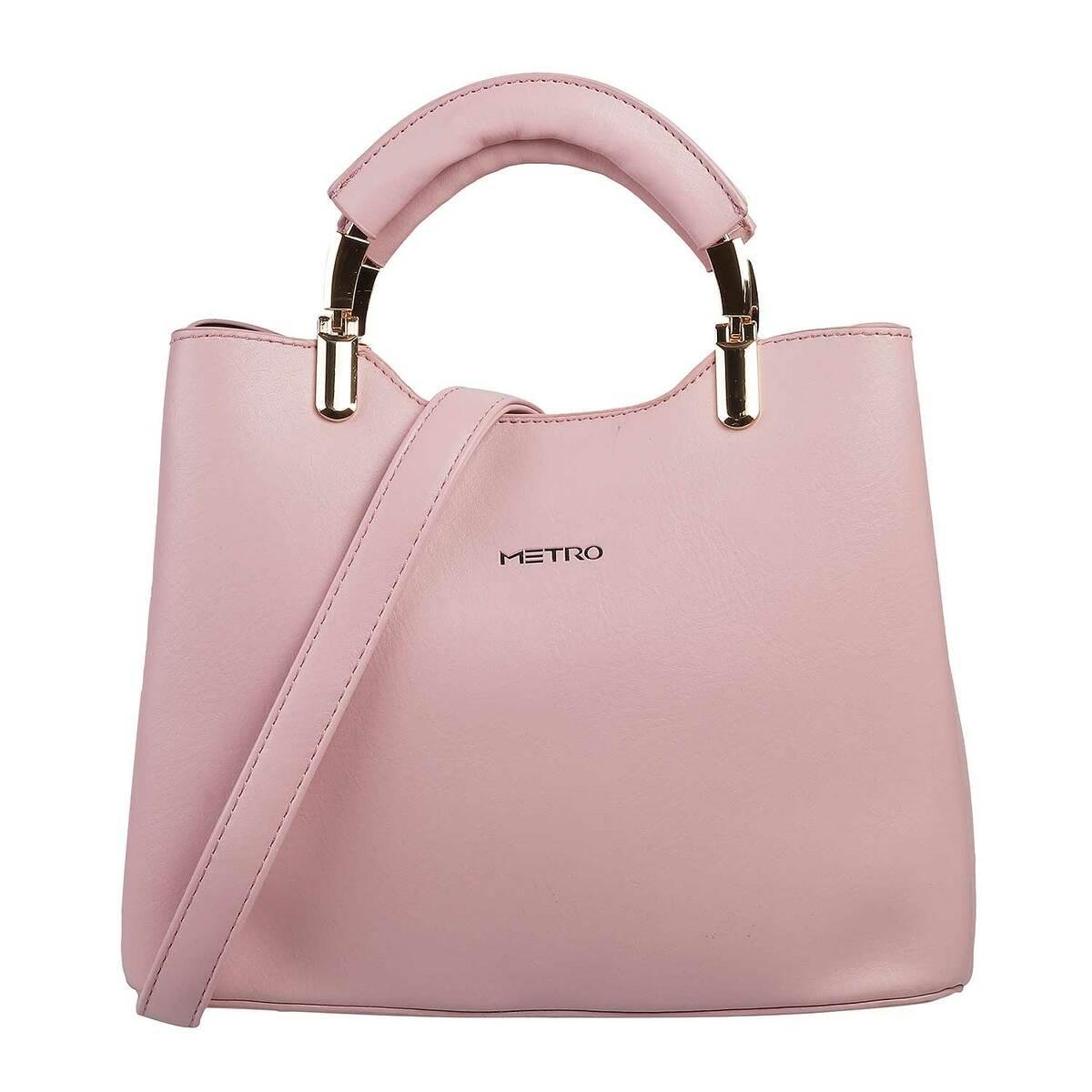 Buy Metro Yellow Textured Medium Sling Handbag For Women At Best Price @  Tata CLiQ