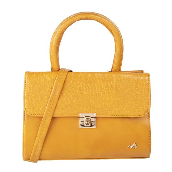 Yellow Women Satchel Bag