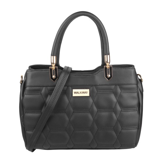 Women Black Satchel Bag
