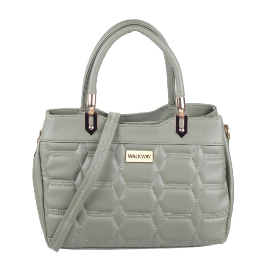Women Light-green Satchel Bag
