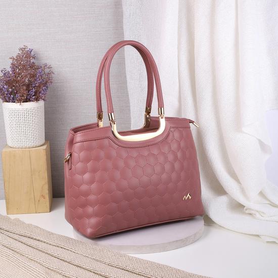 Women Peach Satchel Bag