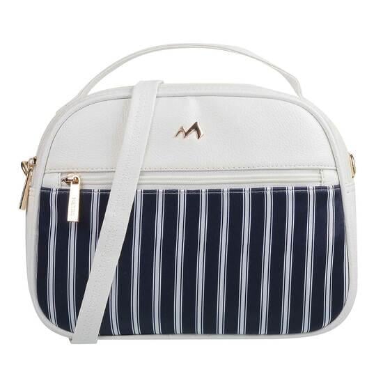 Women White Sling Bag