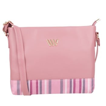 Walkway Women Pink Sling Bag(SKU: 66-7678-24-10)