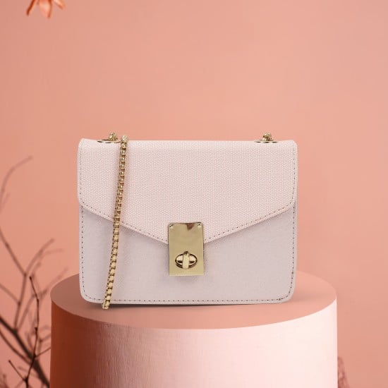 Women Pink Sling Bag