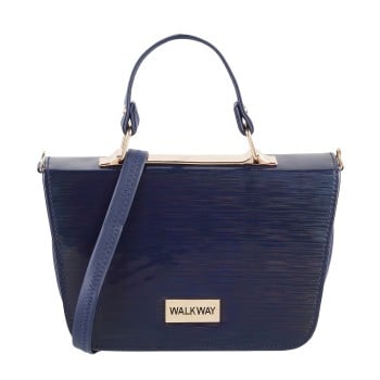 Walkway Women Blue-navy Satchel Bag(SKU: 66-7715-17-10)