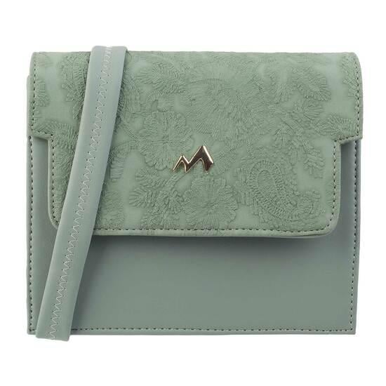 Women Green Sling Bag