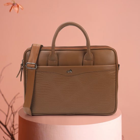 Women Brown Laptop