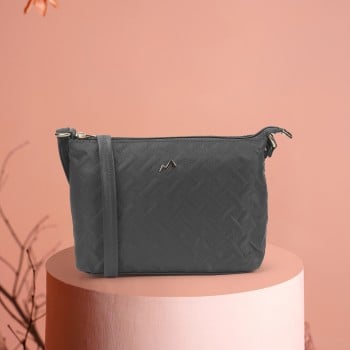 Metro Women Grey Sling Bag(SKU: 66-776-14-10)