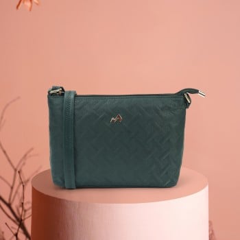 Metro Women Green Sling Bag(SKU: 66-776-21-10)