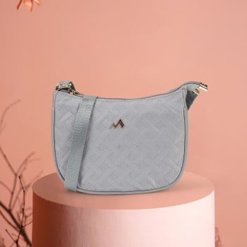 Metro Women Grey Sling Bag(SKU: 66-777-14-10)