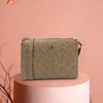 Metro Women Green Sling Bag(SKU: 66-783-21-10)