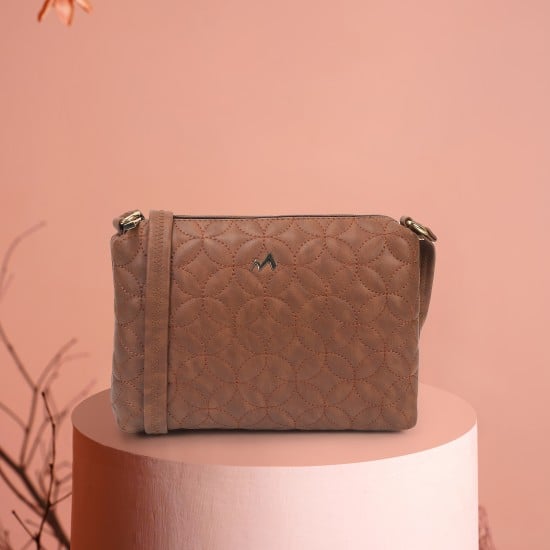 Women Brown Sling Bag