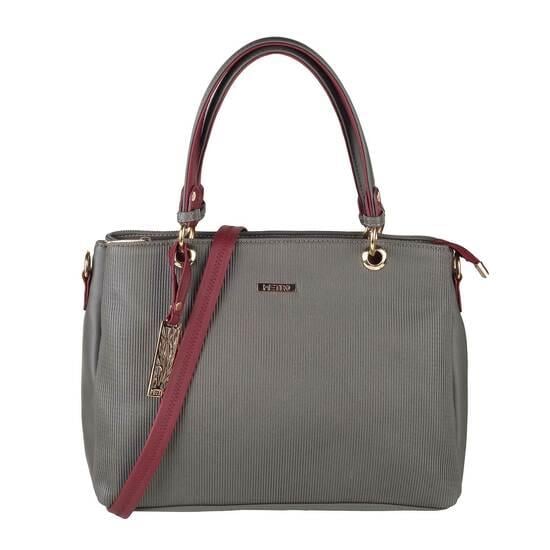 Women Grey Satchel Bag