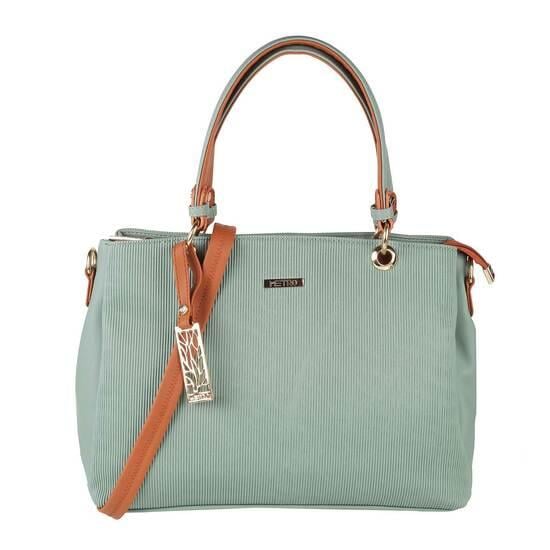 Women Green Satchel Bag