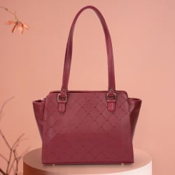 Women Maroon Shoulder Bag