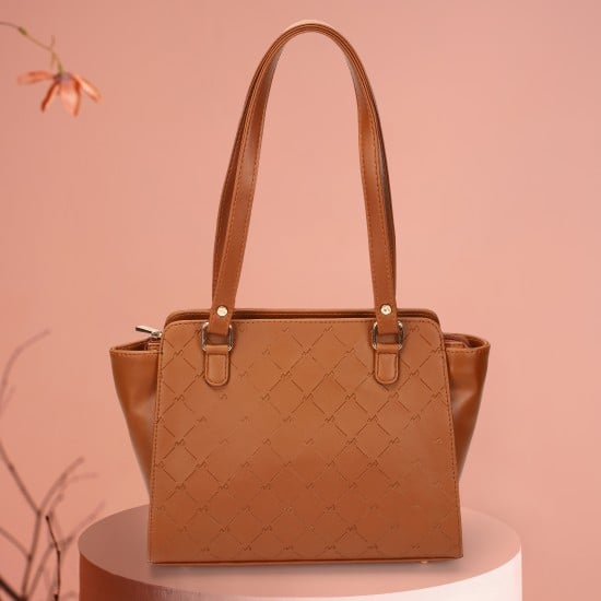 Women Tan Shoulder Bag