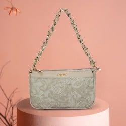 Women Grey Shoulder Bag