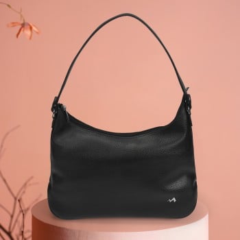 Metro Women Black Hobo Bag(SKU: 66-795-11-10)