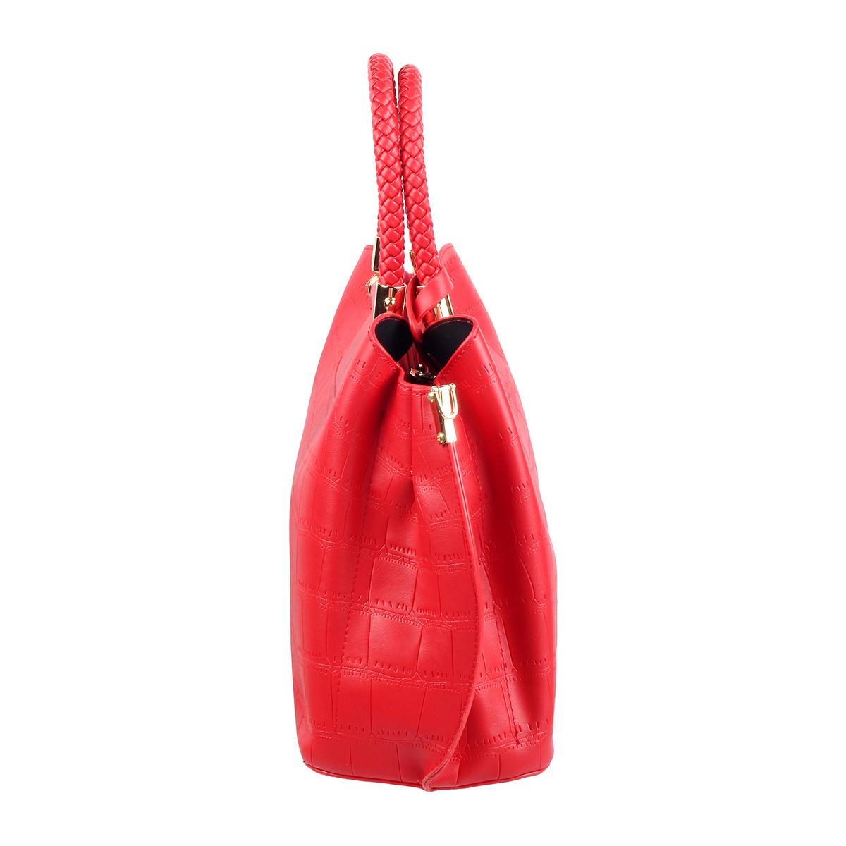 IetpShops Italy - Red 'Primula Mini' shoulder bag Furla - mini Pretzel  knotted tote bag Purple