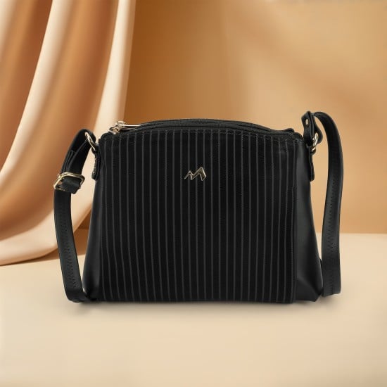 Women Black Sling Bag