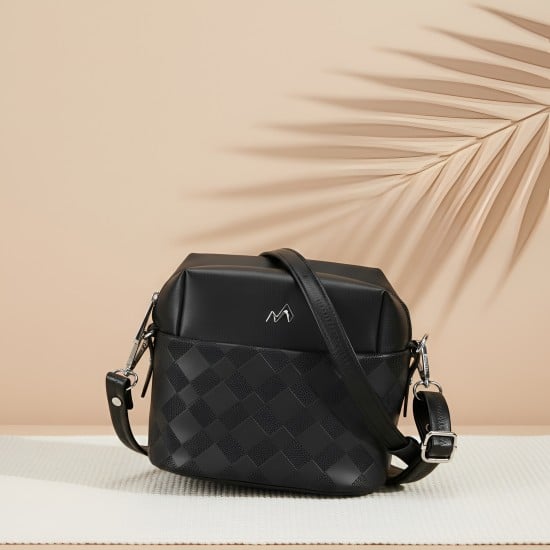 Women Black Sling Bag