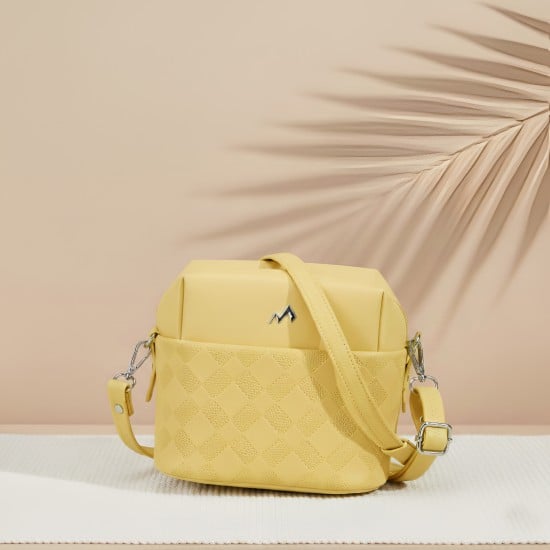 Women Yellow Sling Bag