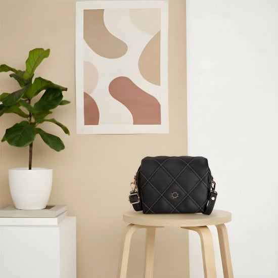 Women Black Sling Bag