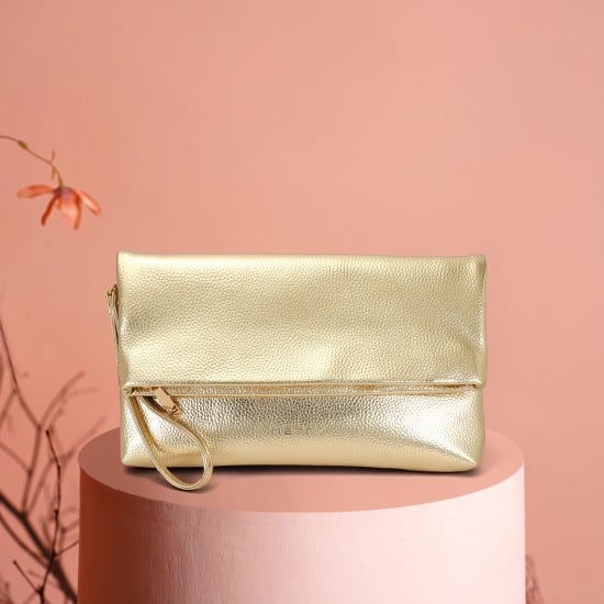 Women Gold Evening Bag
