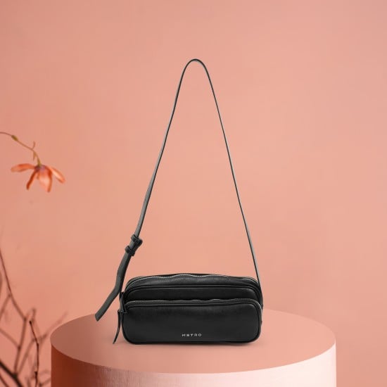 Women Black Sling Bag