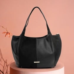 Women Black Tote Bag